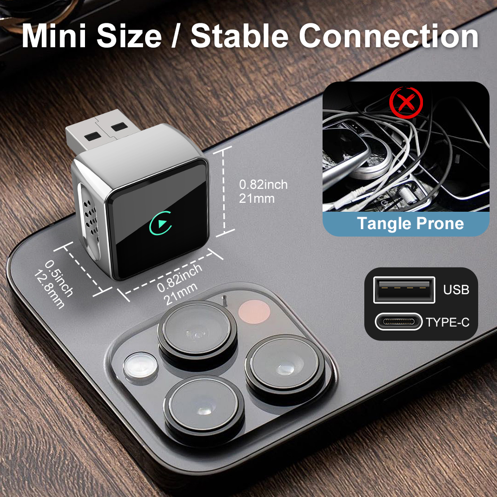 2 in 1 Wireless CarPlay Dongle – обзор и цена Smart Home Ai