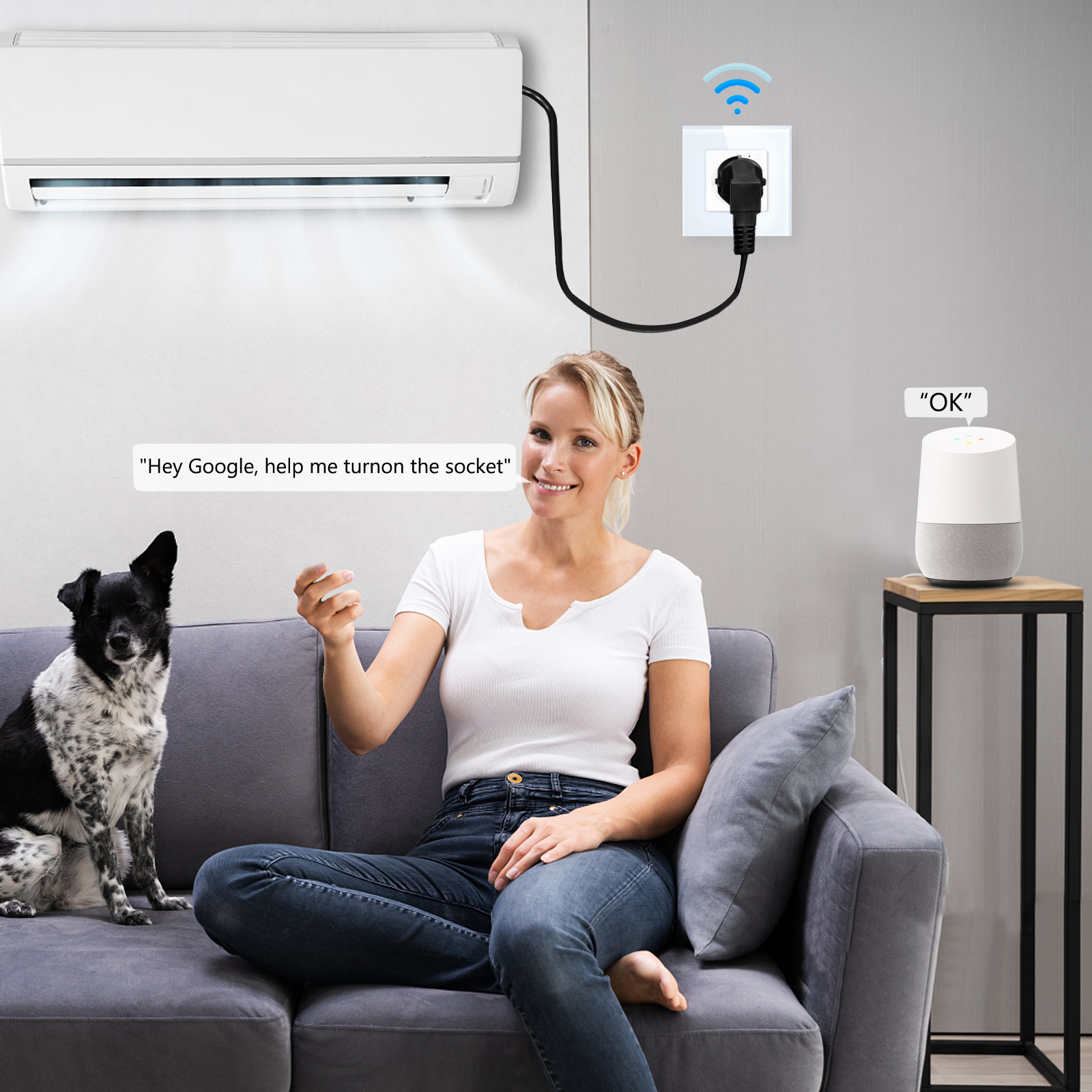 TAWOIA Wifi Wall Socket EU Sta – обзор и цена Smart Home Yandex