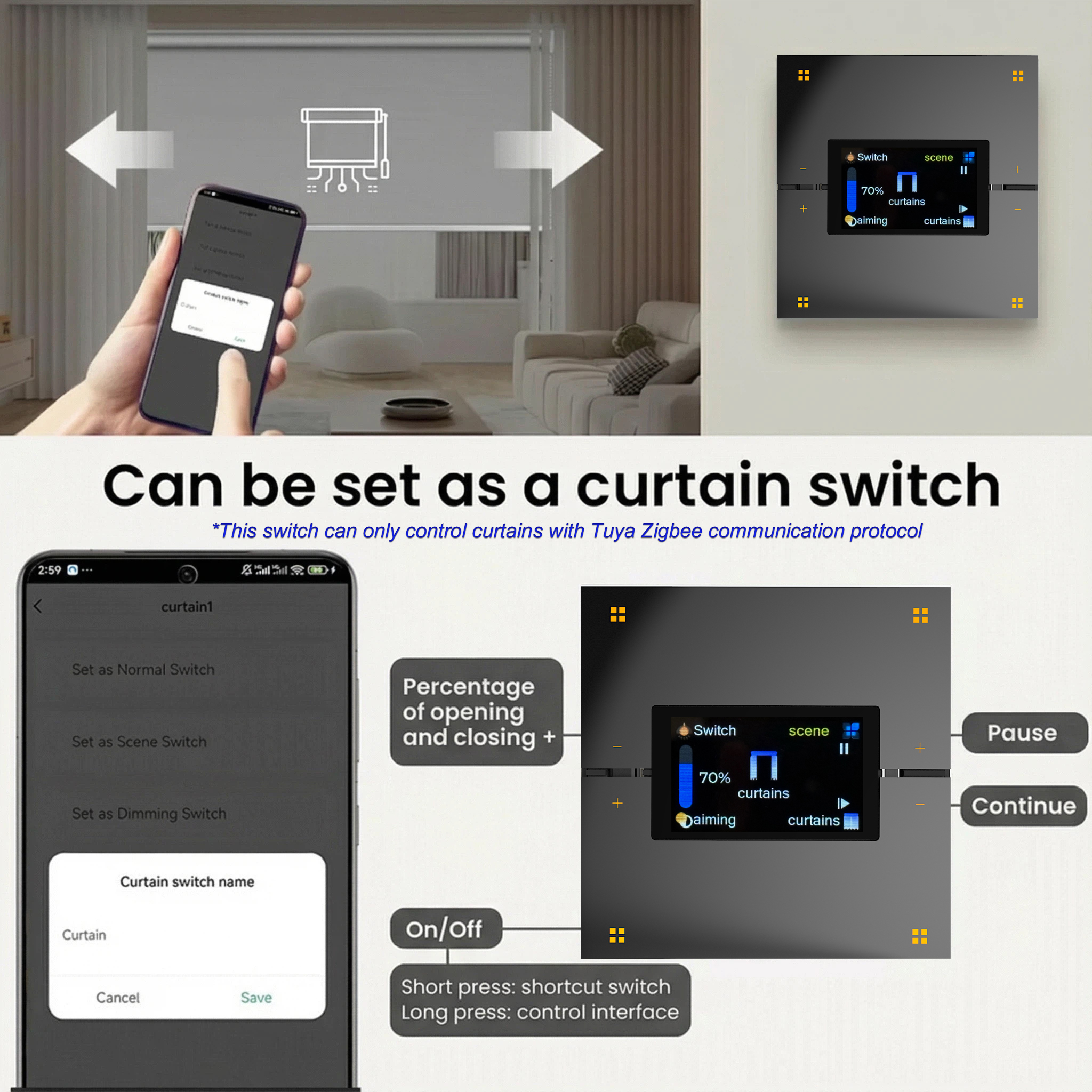 M9 Pro 8-Button UK Tuya Smart  – обзор и цена Smart Home Hotel