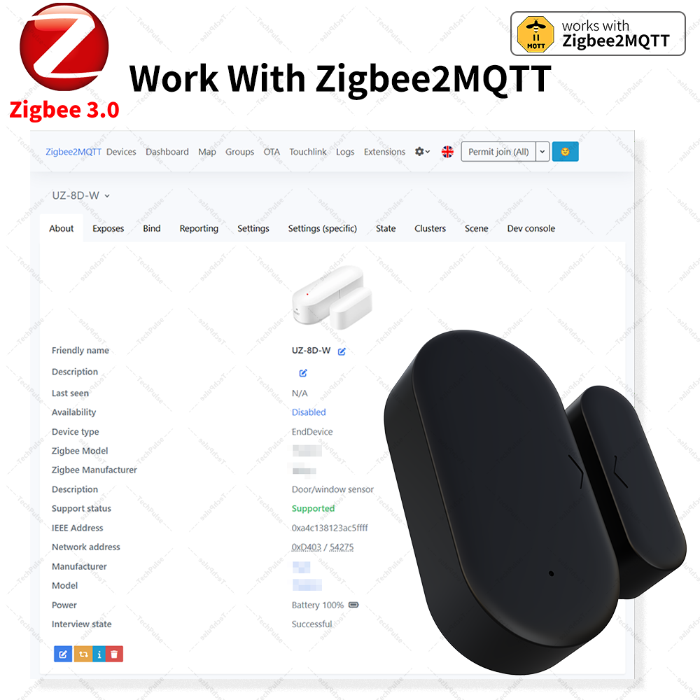 Zigbee 3.0  Door Window  Senso – обзор и цена Smart Home Yandex