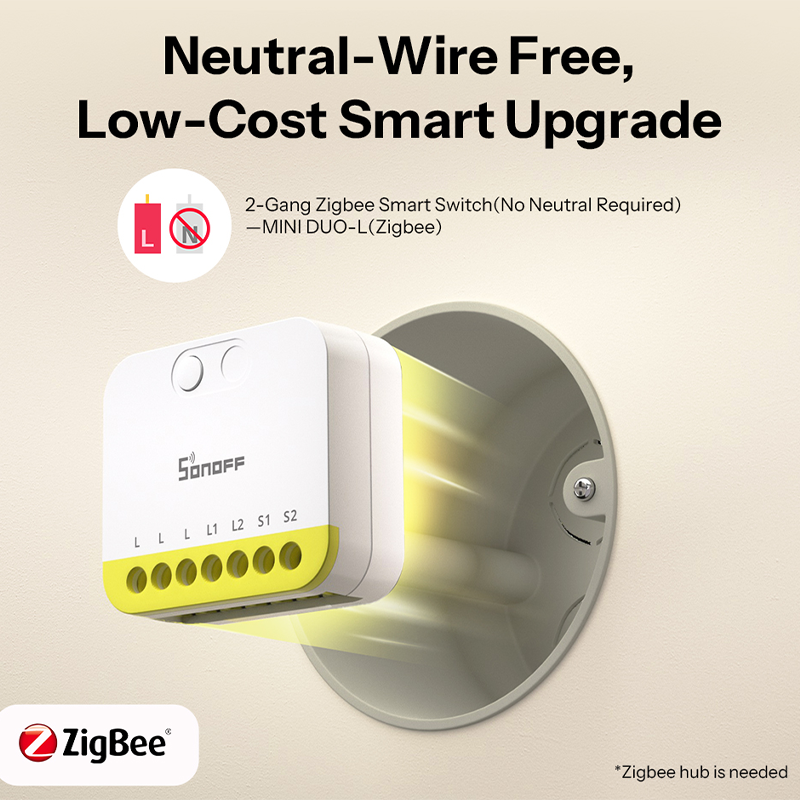 Sonoff MINI-ZB2GS-L Zigbee 2-C – обзор и цена Smart Home Living