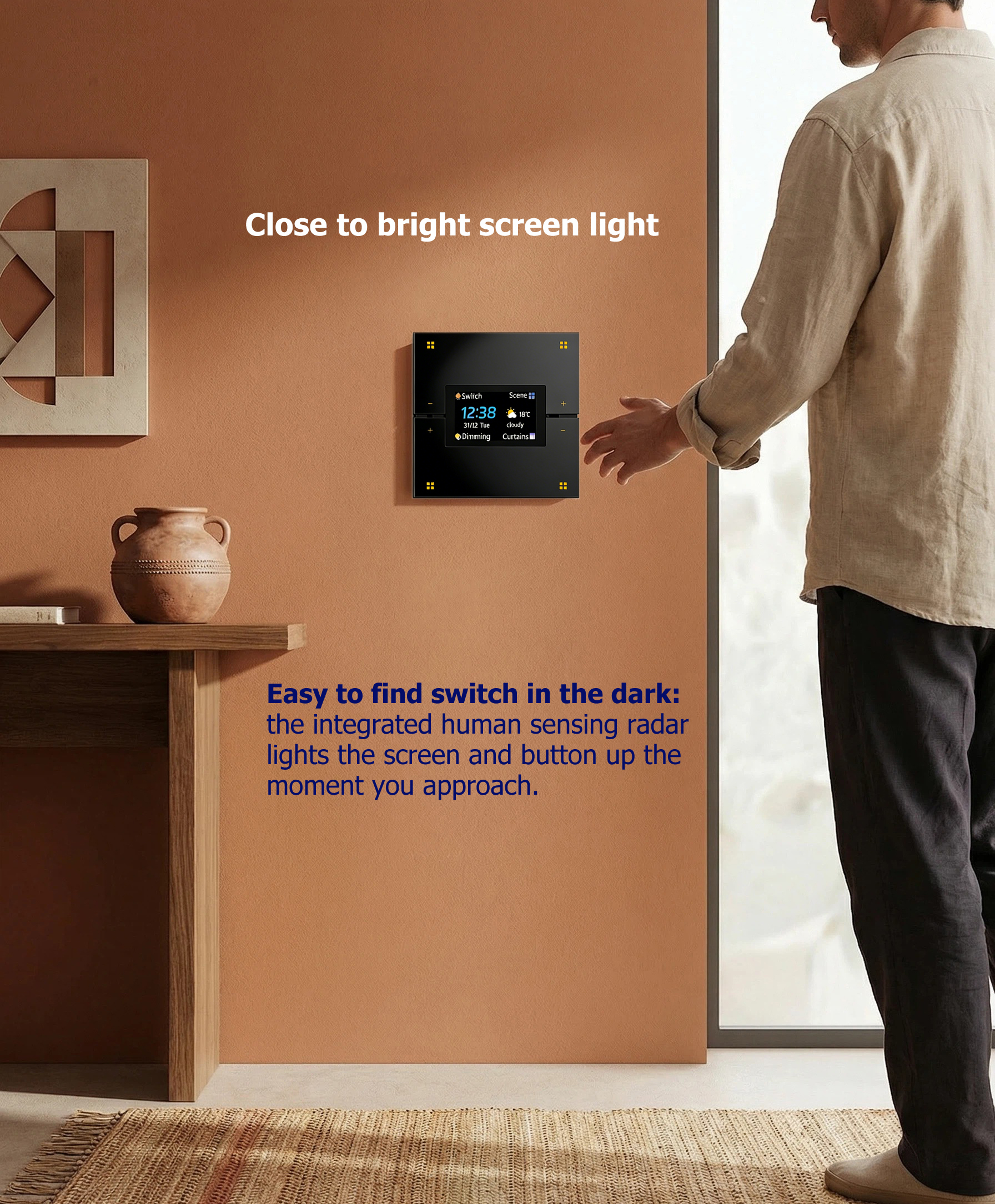 Tuya Smart Wall Switch work Zi – обзор и цена Smart Home Display