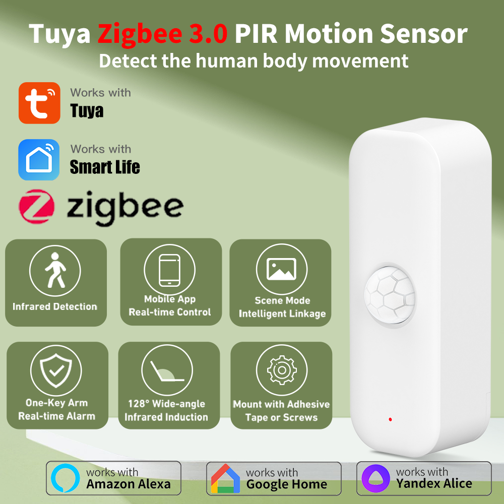 Tuya Zigbee 3.0 PIR Smart Moti – обзор и цена Smart Home Yandex