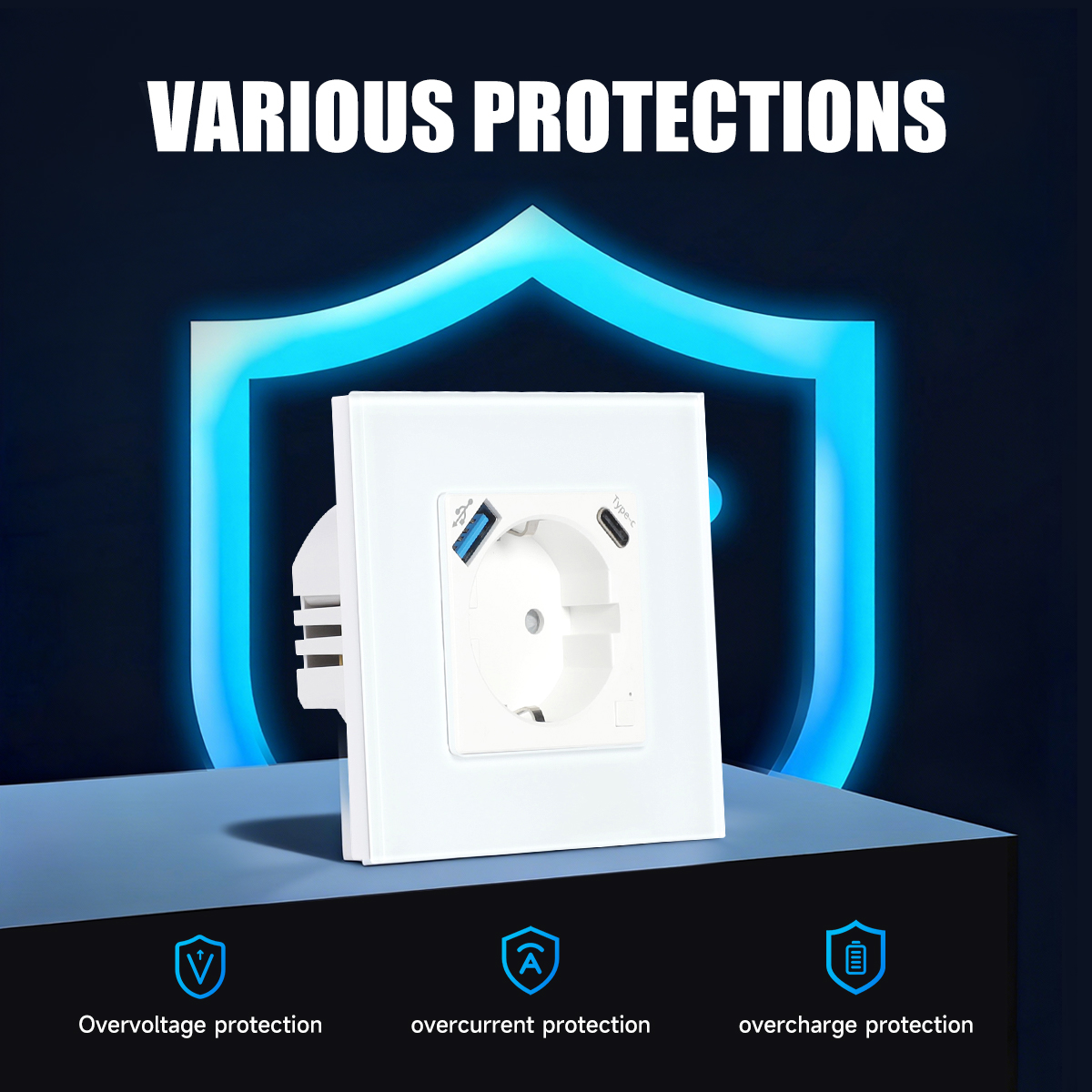 GEYA Wifi EU Socket With 20W T – обзор и цена Smart Home Energy Monitor