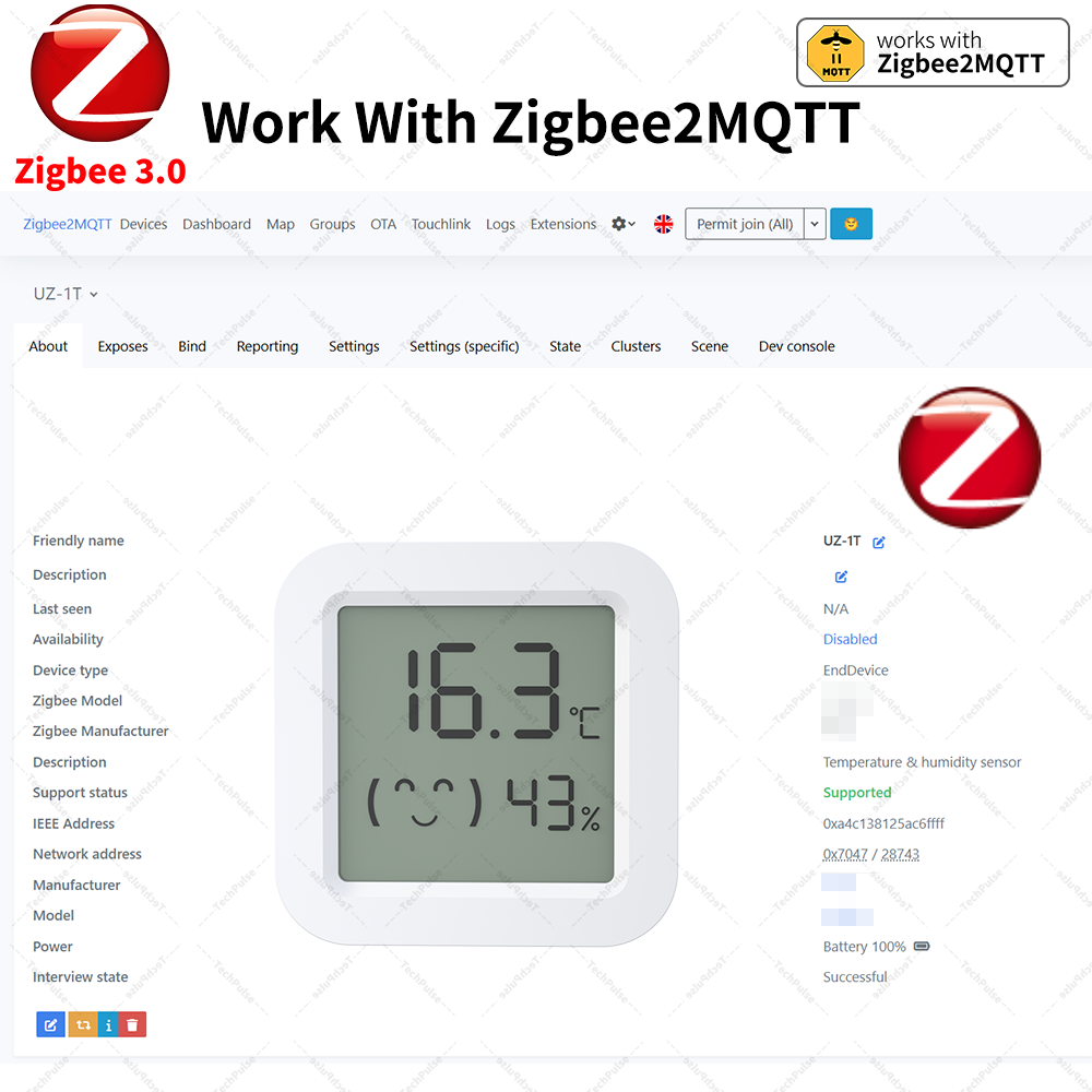 Zigbee 3.0 Sensor Temperature  – обзор и цена Smart Home Yandex