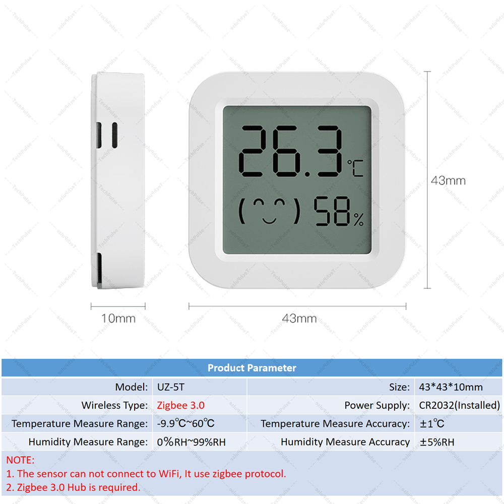 Zigbee 3.0 Sensor Temperature  – обзор и цена Smart Home Yandex