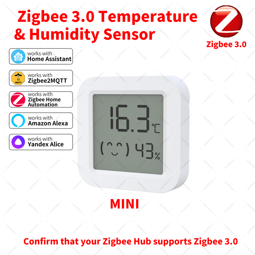 Zigbee 3.0 Sensor Temperature  – обзор и цена Smart Home Yandex