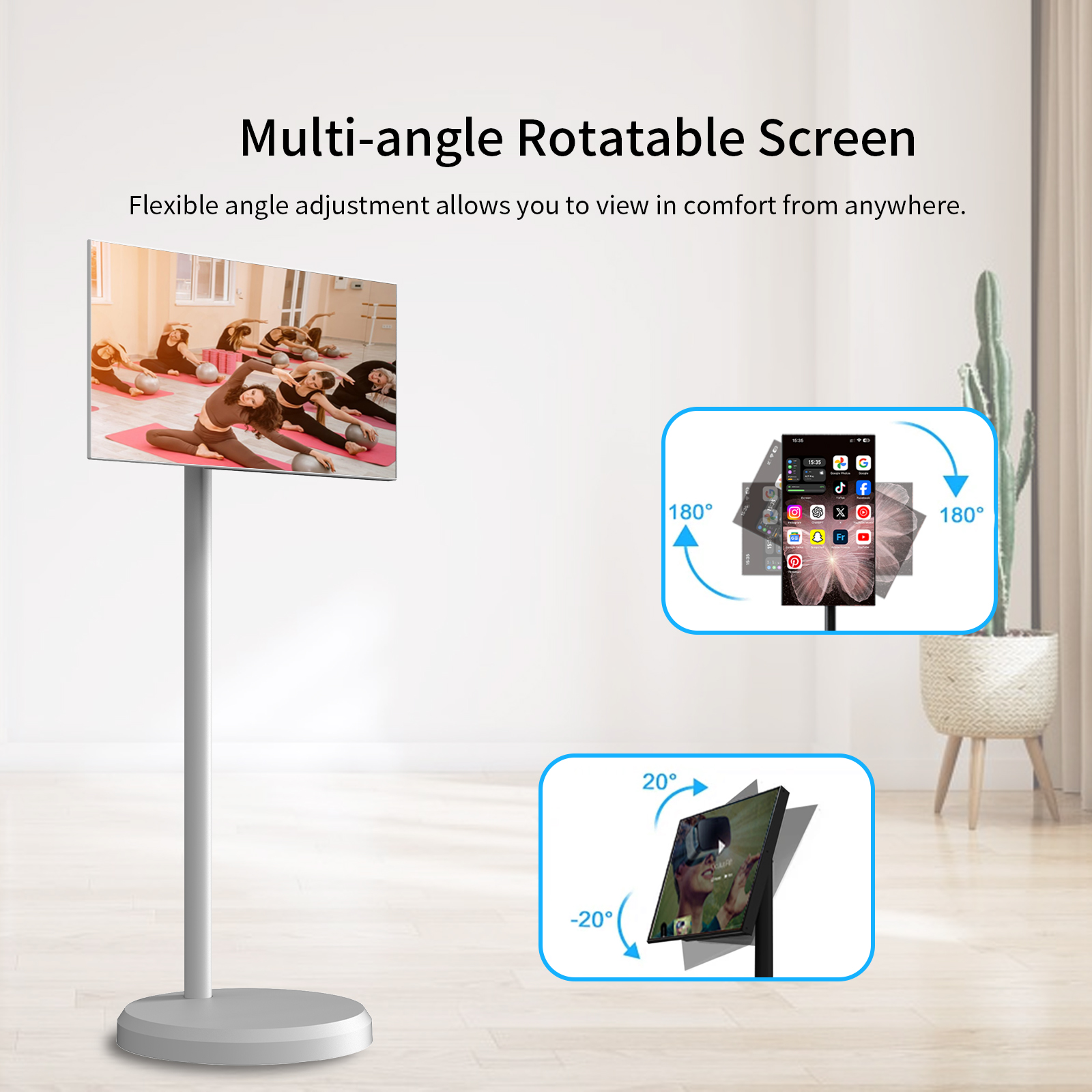 21.5 24 27 32 Inch HD Android  – обзор и цена Smart Home Display