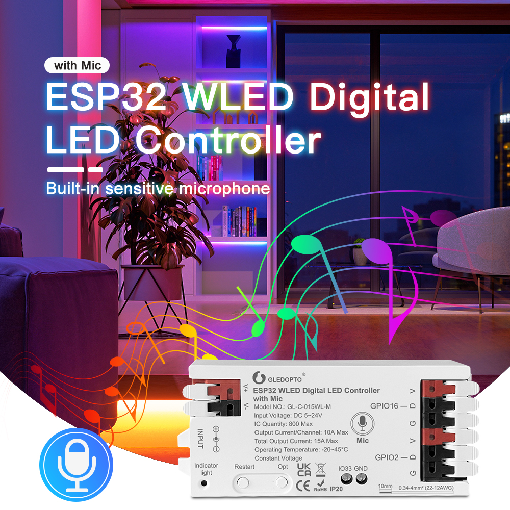 WLED Smart Wifi 360 Round Tube – обзор и цена Smart Home Youtube