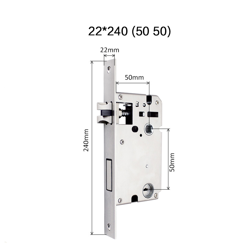 5050（240） European mortise – обзор и цена Smart Home Door Lock