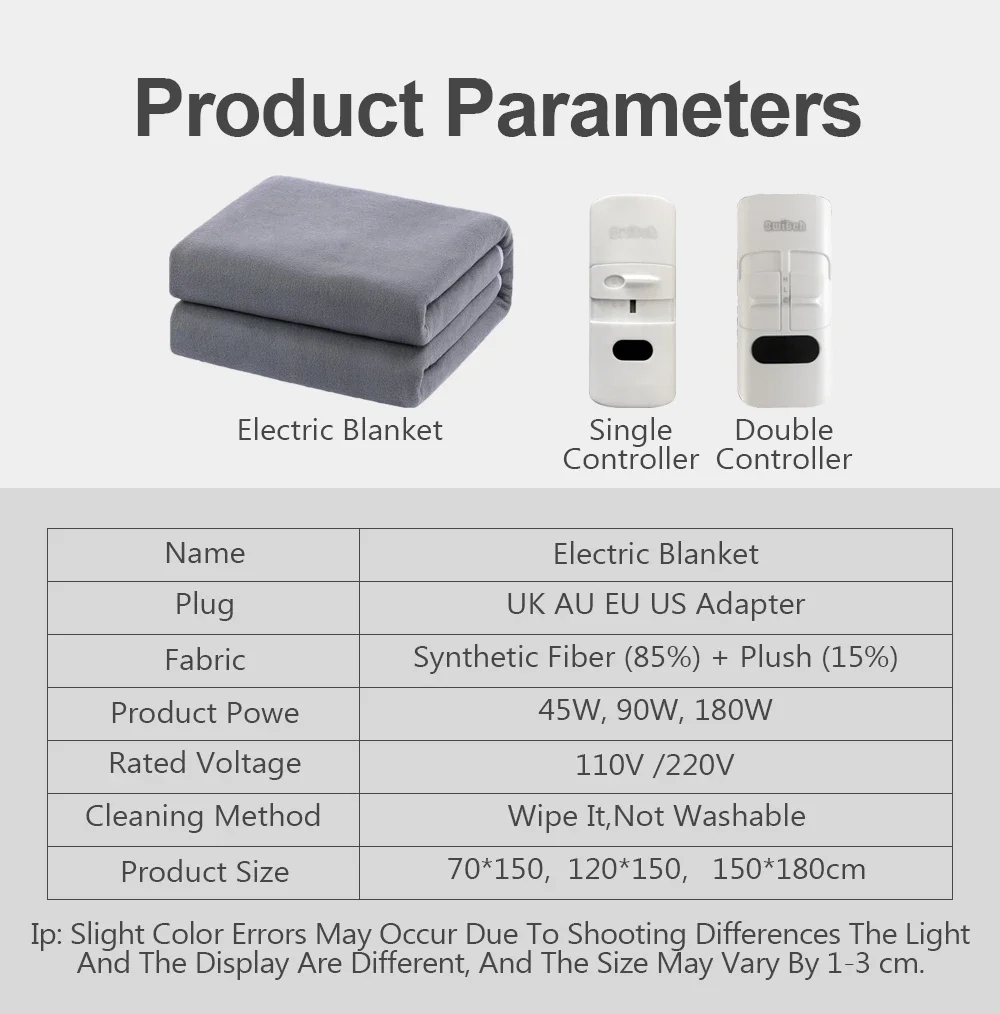 110V / 220V Electric Blanket S – обзор и цена Smart Home Fibaro