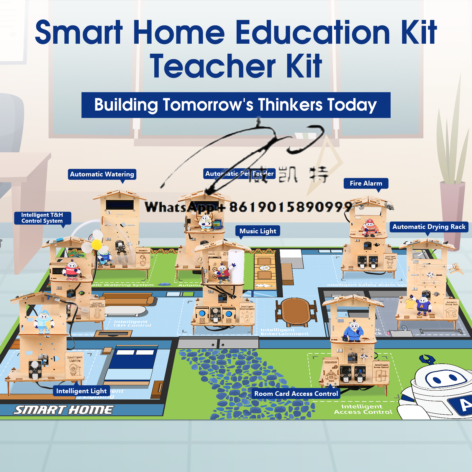 ACEBOTT  ESP32 STEM School Sma – обзор и цена Smart Home Kit For Arduino