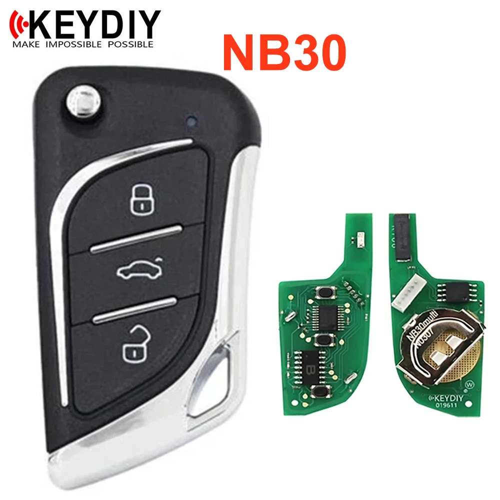 KEYDIY NB30 Remote Car Key 3 B – обзор и цена Smart Home Key