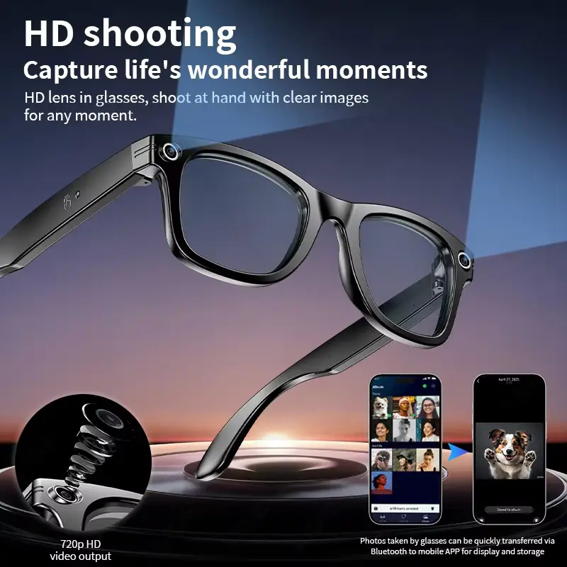 AI Smart Glasses with 8MP Came – обзор и цена Smart Home Ai